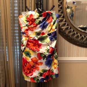 Gorgeous XOXO floral mini tube dress size 7